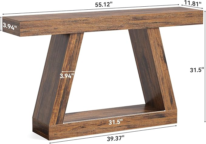 LITTLE TREE 55-Inch Sofa Table - Image 3