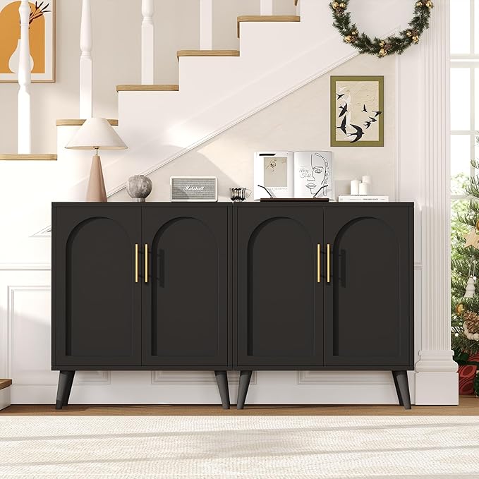 Rovaurx Set of 2 Storage Cabinet - Image 3