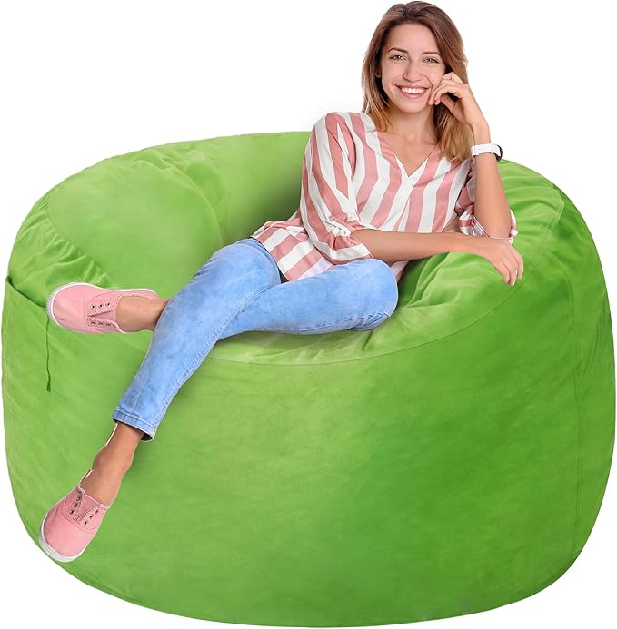 Homguava 3FT Bean Bag Chair: 3' Bean Bags - Image 6