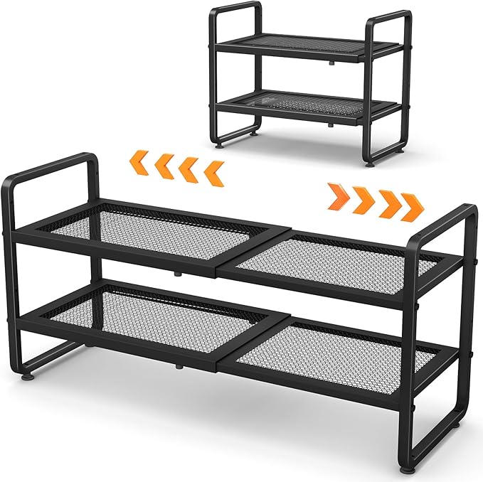 Shoe Rack - Expandable Shoe Organizer - Image 9
