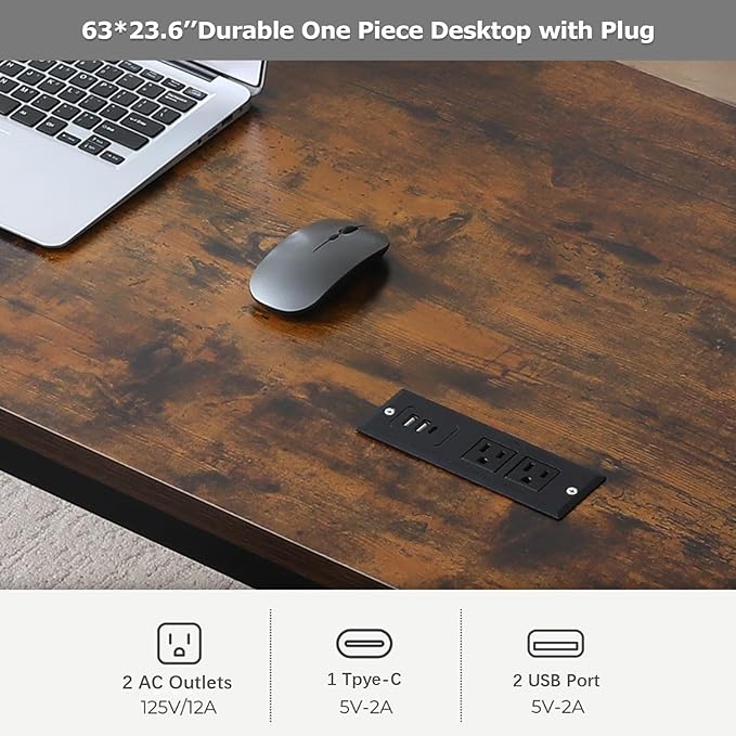 Large Computer Desk - Image 5