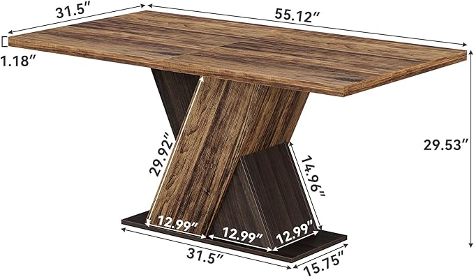 LITTLE TREE 55-Inch Dining Table - Image 3