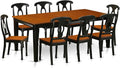 East West Furniture QUKE9-BCH-W 9 Piece Dining Room Furniture Set Includes a by EastWestFurniture