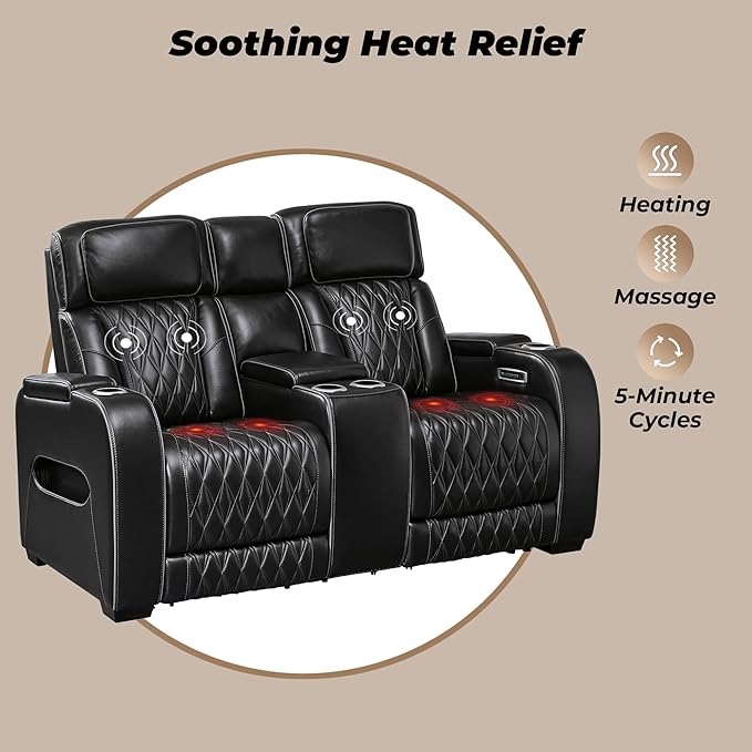 Signature Design by Ashley Boyington Modern Leather Match Power Reclining - Image 10