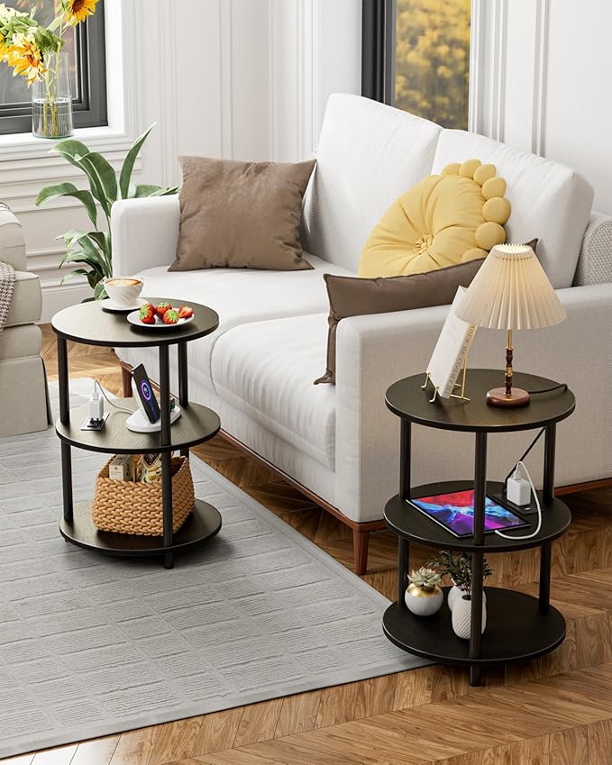 Small Round End Table - Image 6
