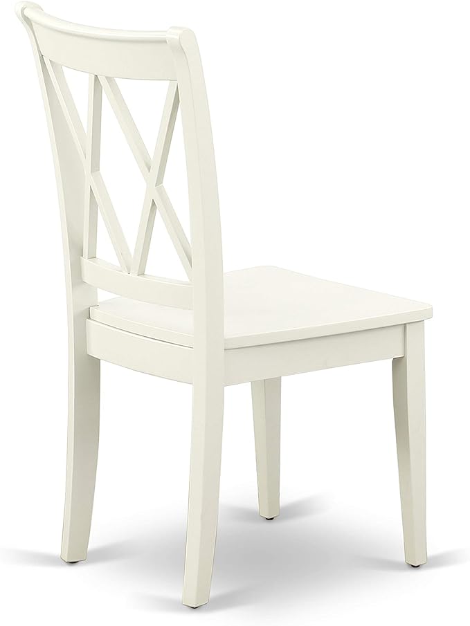 East West Furniture HBCL3-LWH-W 3 Piece Dinette Set - Image 9