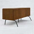 NTC Veil TV Stand with 3 Doors for TVs up to 60’’, Media Console with Vertical by NTC