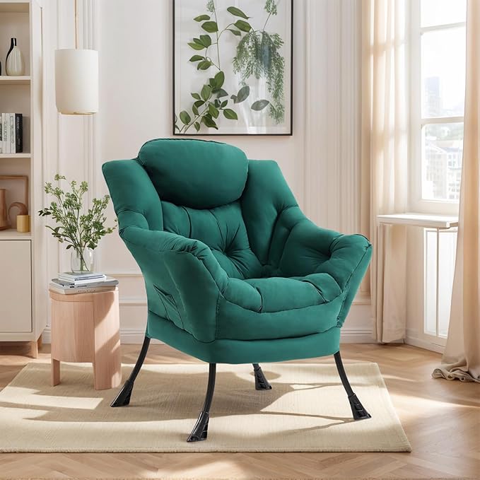 Lazy Chair for Living Room, Modern Accent Chairs - Image 9