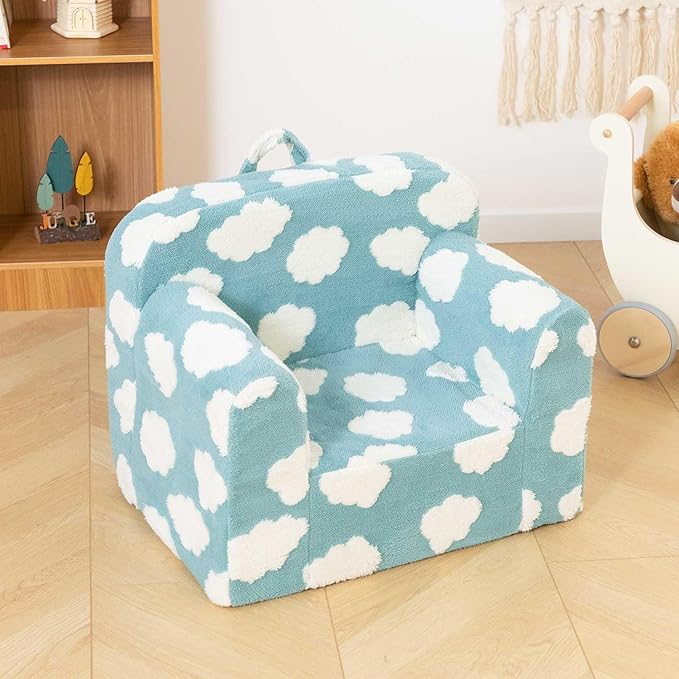 ALIMORDEN Kids Ultra-Soft Snuggle Foam Filled Chair, Toddler Cuddly Reading - Image 8