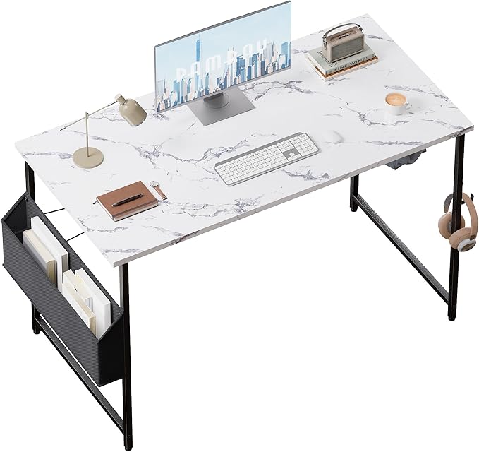 Pamray 47 Inch Computer Desk for Small Spaces by PAMRAY