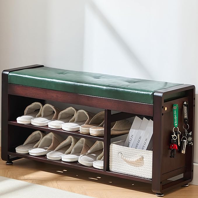 Nnewvante 37.4 inch Shoe Bench - Image 6
