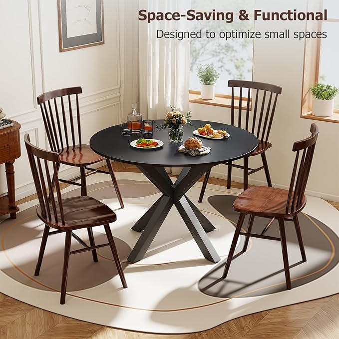 Round Dining Table, Small Round Table - Image 4