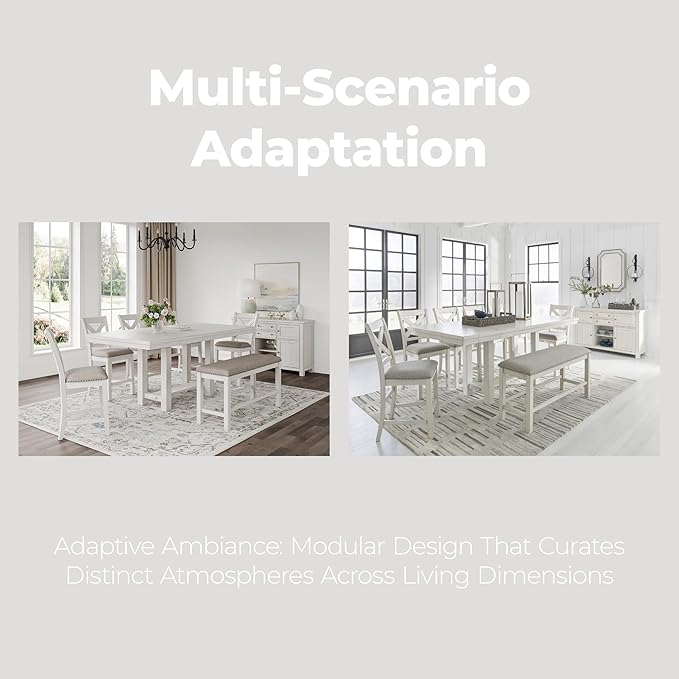 Signature Design by Ashley Robbinsdale Farmhouse Distressed Counter Height - Image 12