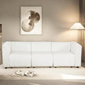 Sectional Couches Sofa for Living Room, 93″3 Seater Cloud Couch, Modern Comfy by GlasFlength