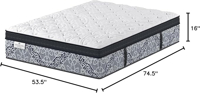 Kingsdown Passions Kelbrooke 16" Ultra Plush Euro Pillow Top Hybrid Mattress - Image 2