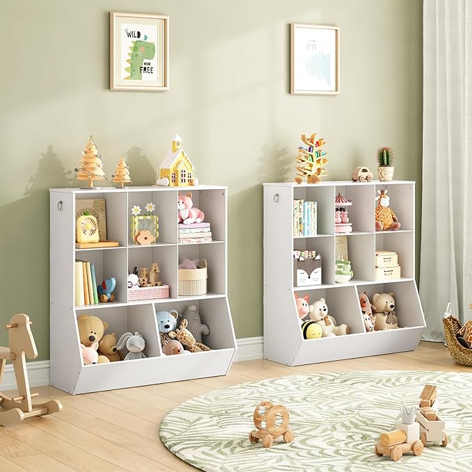 HOOBRO Kids Bookshelf, Toy Storage Organzier - Image 4