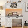 Farmhouse 67" H Executive Desk by Vabches