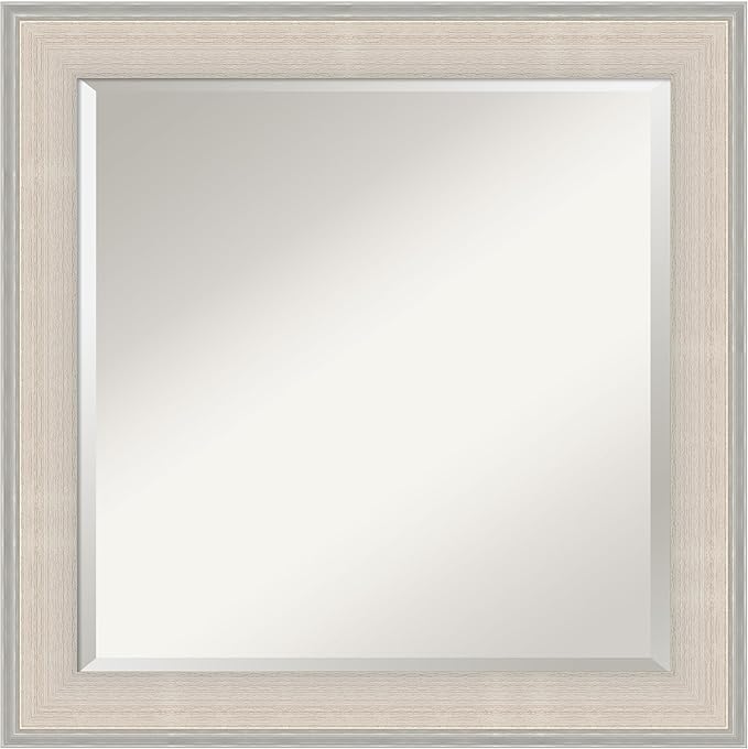 Amanti Art White Bathroom Mirror by AmantiArt