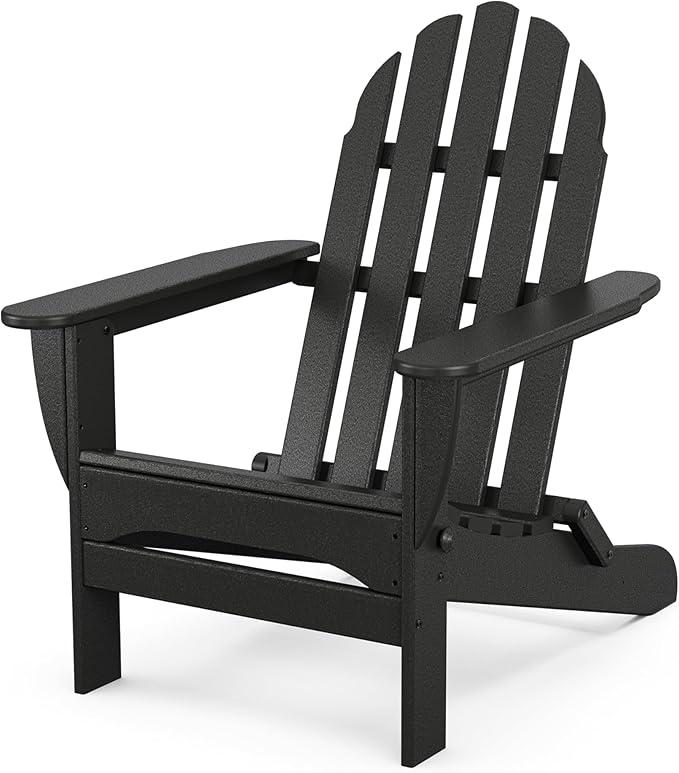 POLYWOOD AD5030BL Classic Folding Adirondack by POLYWOOD