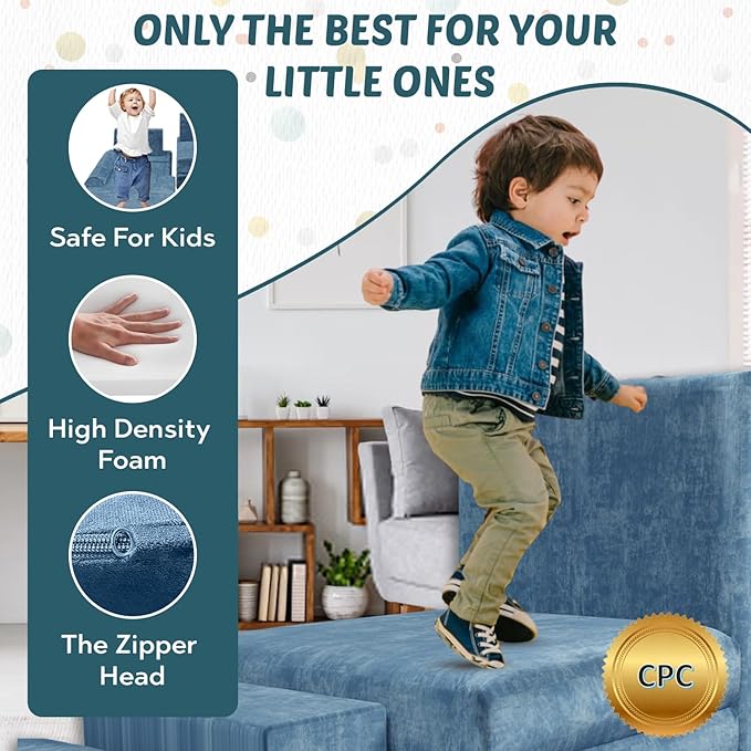 Modular Kids Play Couch & Sofa - Image 5