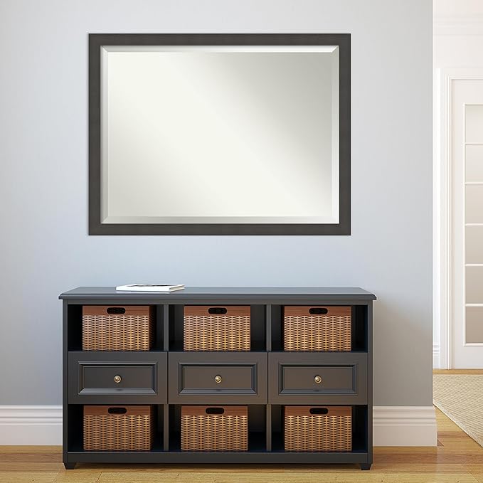 Amanti Art Silver Bathroom Mirror - Image 5