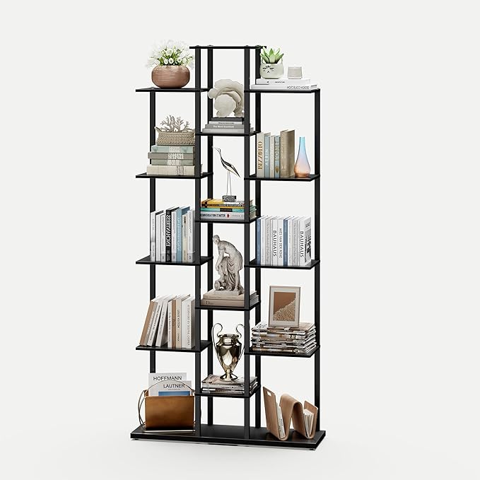 Bookshelf，Small Bookcase for Small Space，6-Tier Bookshelf for Living Room - Image 6