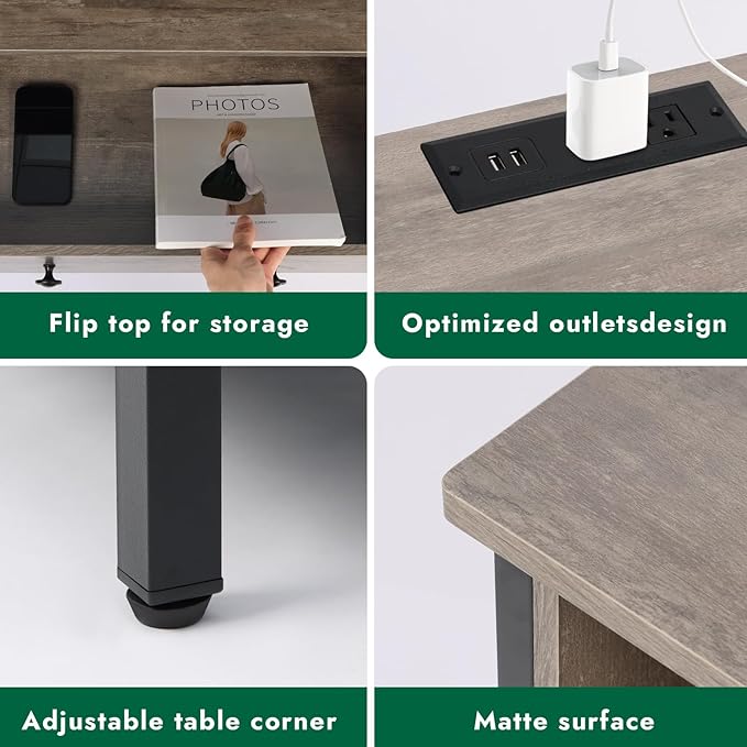 27 Inch Wide Night Stand, Large Wood Night Stand - Image 4