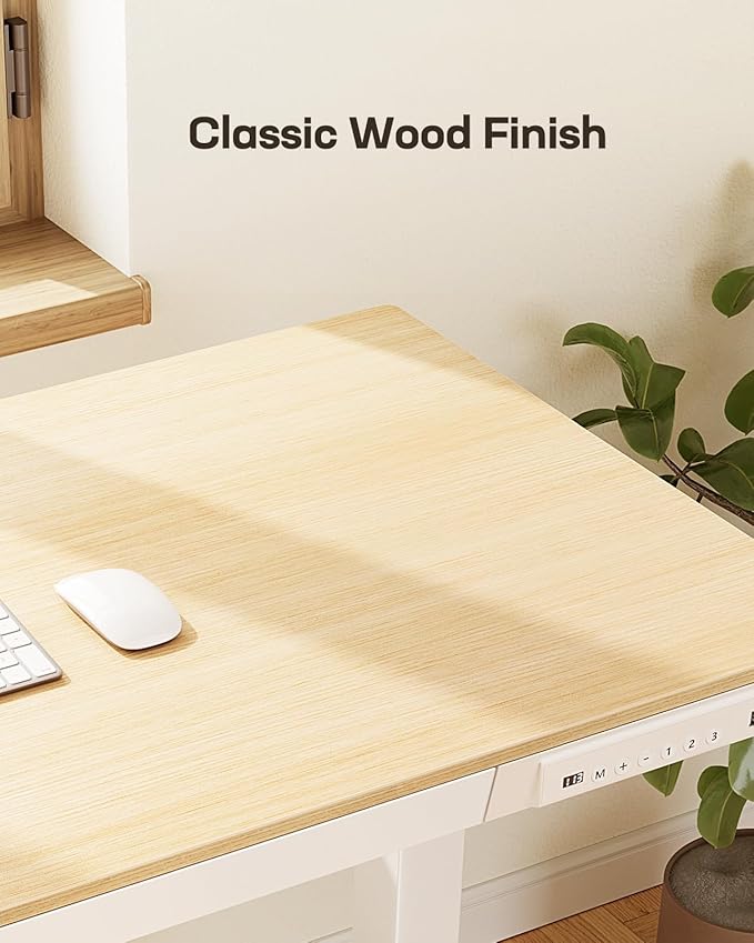 Marsail Electric Solid Standing Desk, 48 x 24 inch Standing Desk - Image 4