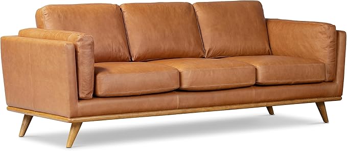 Poly & BARK Cádiz 90" Sofa in Bourbon Tan - Image 4