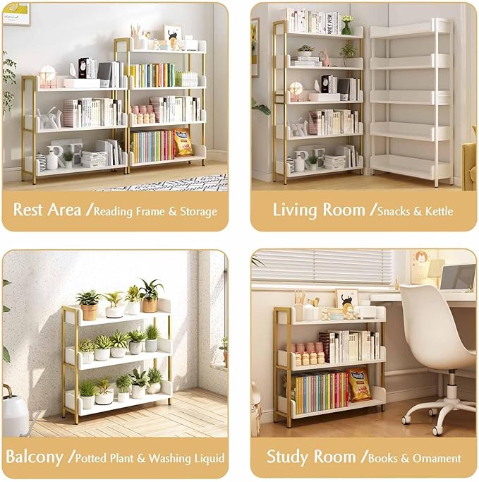 Wide Open Shelf Bookcase - Image 6