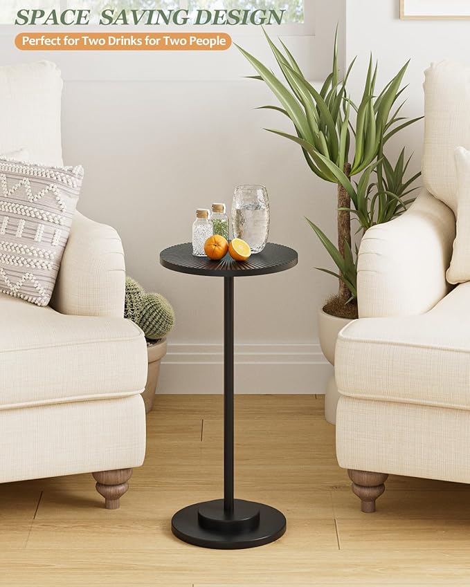 Round Side Table, Small Drink Table - Image 5