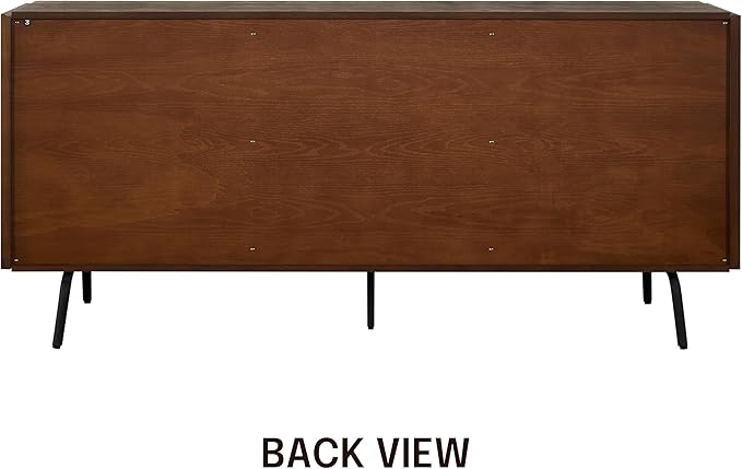 NTC MOSSIC Sideboard with 2 Doors and 3 Drawers, Buffet Cabinet with Natural - Image 5