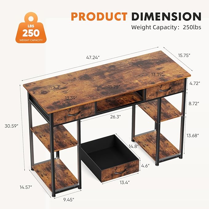 Whitmor Computer Desk - Image 3