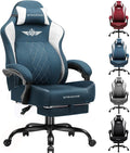 GTPLAYER Big and Tall Gaming Chair Breathable Fabric Computer Chair by GTPLAYER