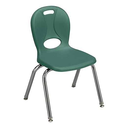 Learniture Structure Series School Chairs, LNT-114-CSW-GN - Image 6