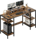 Computer Desk Gaming Desk with Monitor Stand, Home Office Desk Suitable by VivomexisAura
