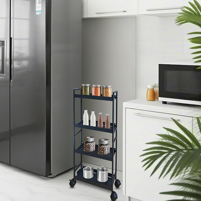 Beyeutao 4 Tier Slim Storage Cart by Beyeutao
