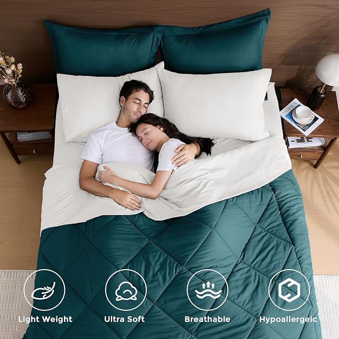 HEVUMYI Queen Comforter Set - Image 2