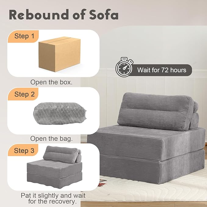 MeMoreCool No More Floor Sleeping Guests 2-in-1 Instant Guest Bed Transforms - Image 8