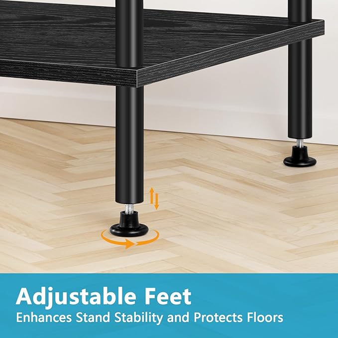50 inch TV Stand 3 Tier Entertainment Center - Image 4