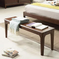 6 FT Dining Bench, Wood Solid Oak Wooden Bench Indoor Dining Room Home Bedroom by MURONG