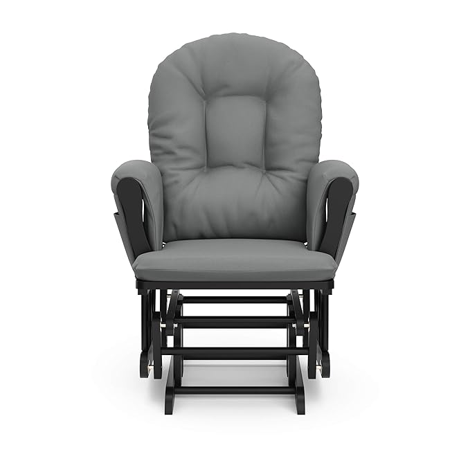 Storkcraft Premium Hoop Glider & Ottoman — GREENGUARD Gold Certified, Solid - Image 13