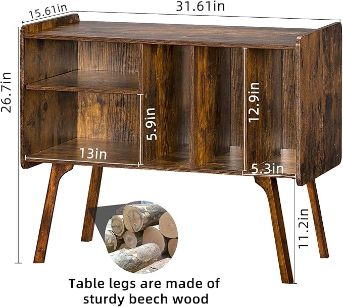 Lerliuo Record Player Stand - Image 3
