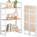 4NM No Assembly 3 Tiers Book Shelves, Living Room, Home Office by 4NM