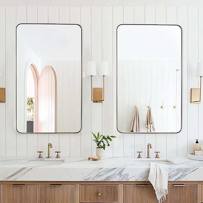 ANDY STAR Bronze Bathroom Mirror - Image 2