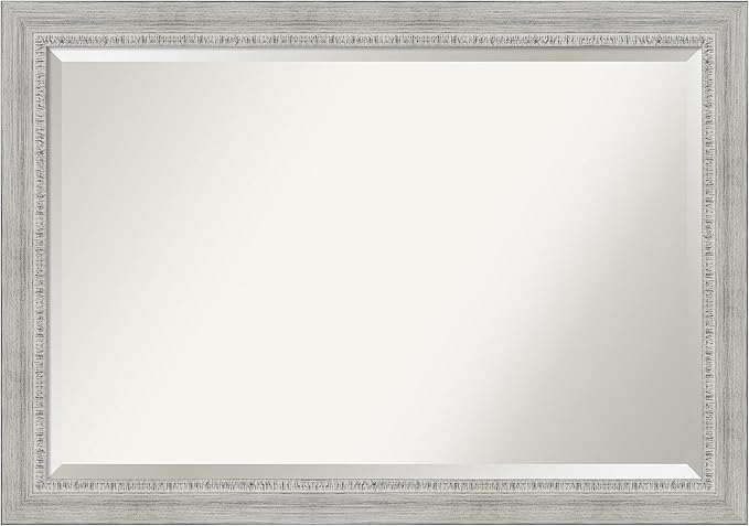 Amanti Art White Bathroom Mirror by AmantiArt