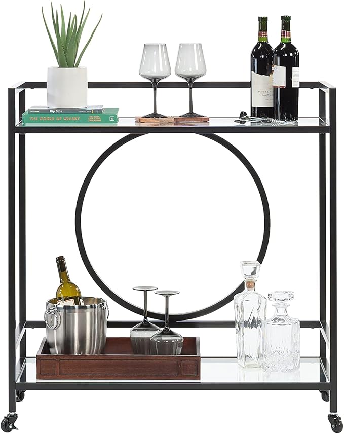 Sauder International Lux Bar Cart - Image 15
