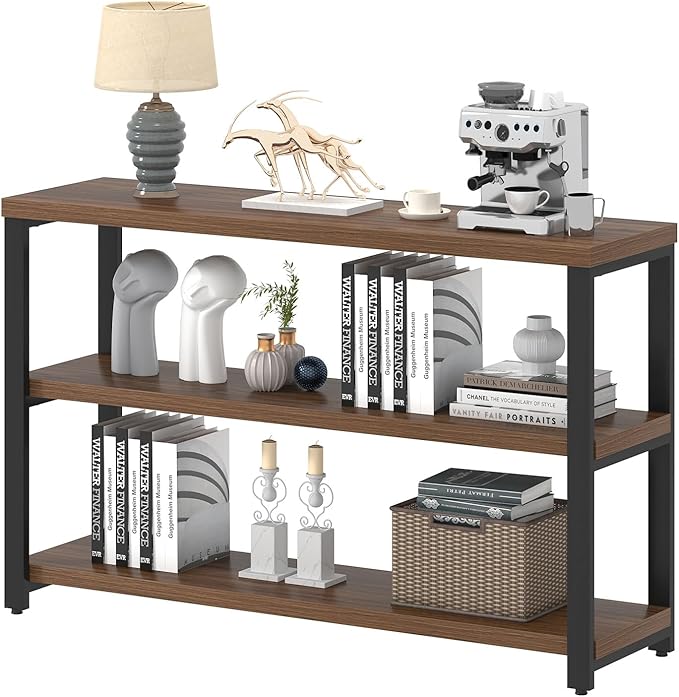 EXCEFUR 47" Entryway Table, Industrial Console Table - Image 8