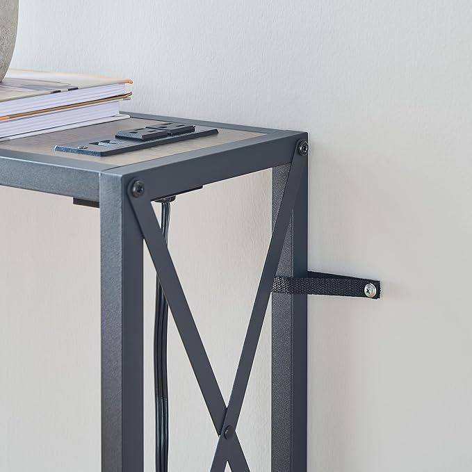70" Sofa Tables Narrow Long, Behind Couch Table - Image 5