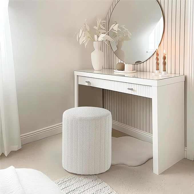 Get Set Style Modern Round Ottoman - Image 4